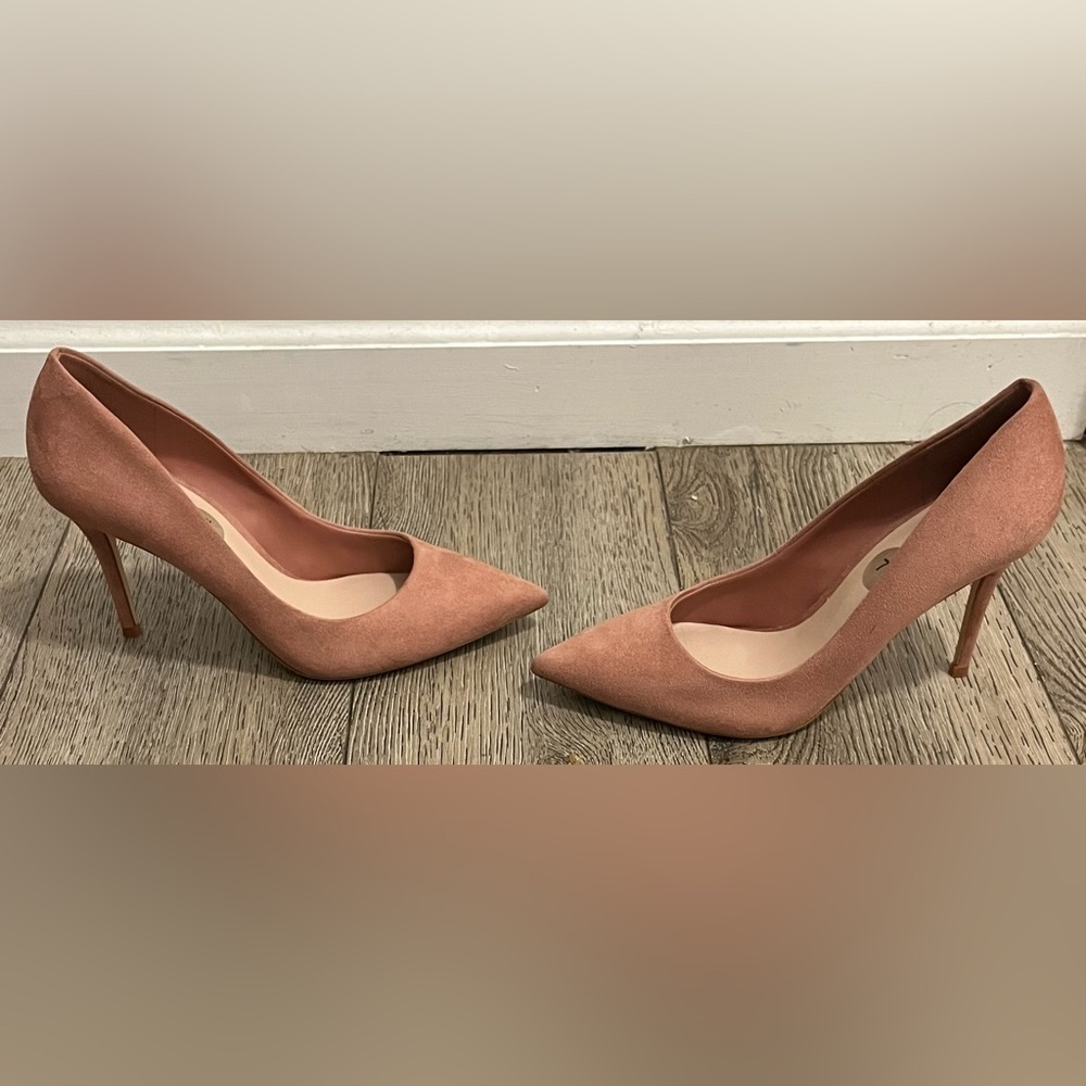 Aldo Praline Suede 3 7/8” Stiletto Women’s Heels size 7.5 - Picture 4 of 5